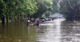 টানা বর্ষণে বান্দরবানে ৩০ হাজার মানুষ পানিবন্দি 