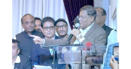 পররাষ্ট্রমন্ত্রীর সংবর্ধনায়ও তুমুুল হট্টগোল